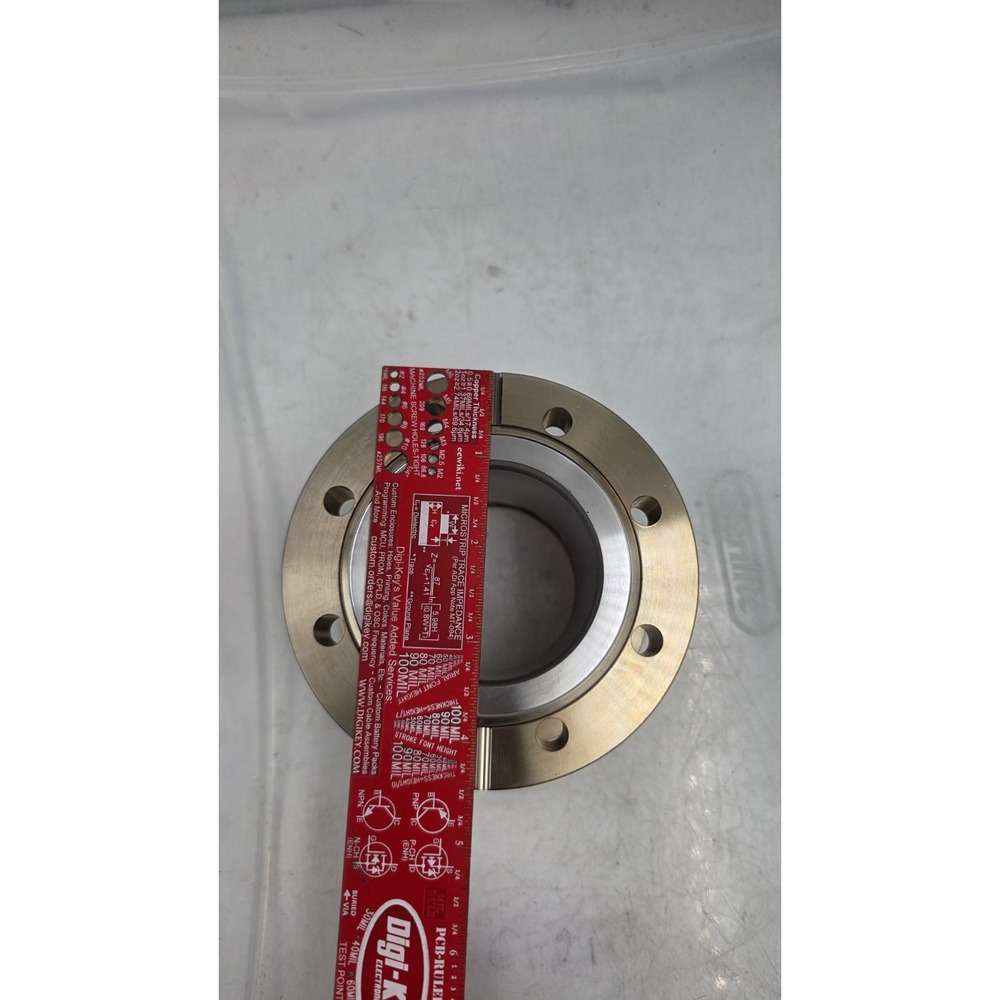 Conflat Flange 4 5" CF Reducing 3" Stainless Steel Hige Vacuum FAST SHIP - Picture 2 of 6